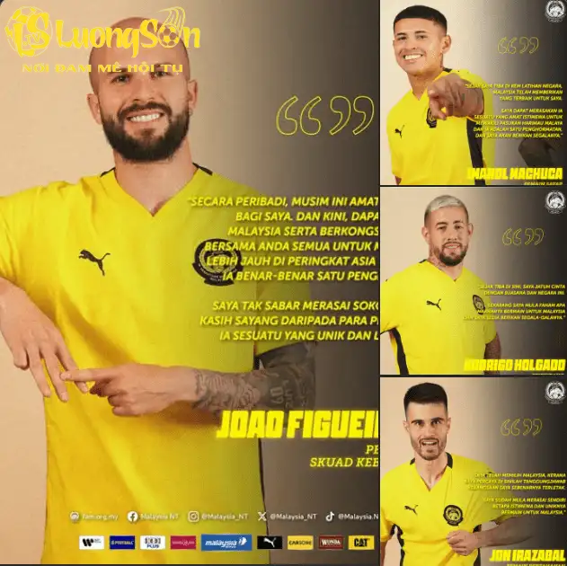 Yêu Cầu FIFA Mở Cuộc Điều Tra Về Đội Hình Cầu Thủ Nhập Tịch Của Malaysia: CĐV Lên Tiếng 2 ĐT Malaysia công bố nhiều sao nhập tịch mới toanh trước trận gặp ĐT Việt Nam (Ảnh: FAM)